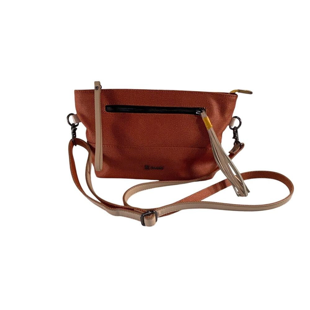 Crossbody Sherpani Paige Burnt Orange Purse Detachable Strap